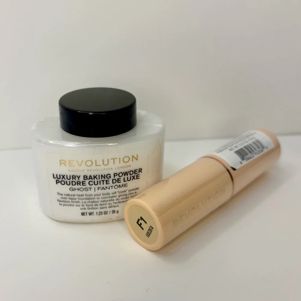 Revolution Makeup Bundle for Light Skin + Lip Gloss - All New, Sealed!